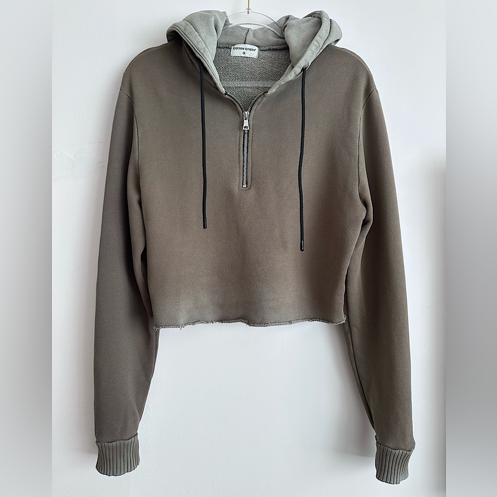 Cotton Citizen Cropped Brooklyn Hoodie